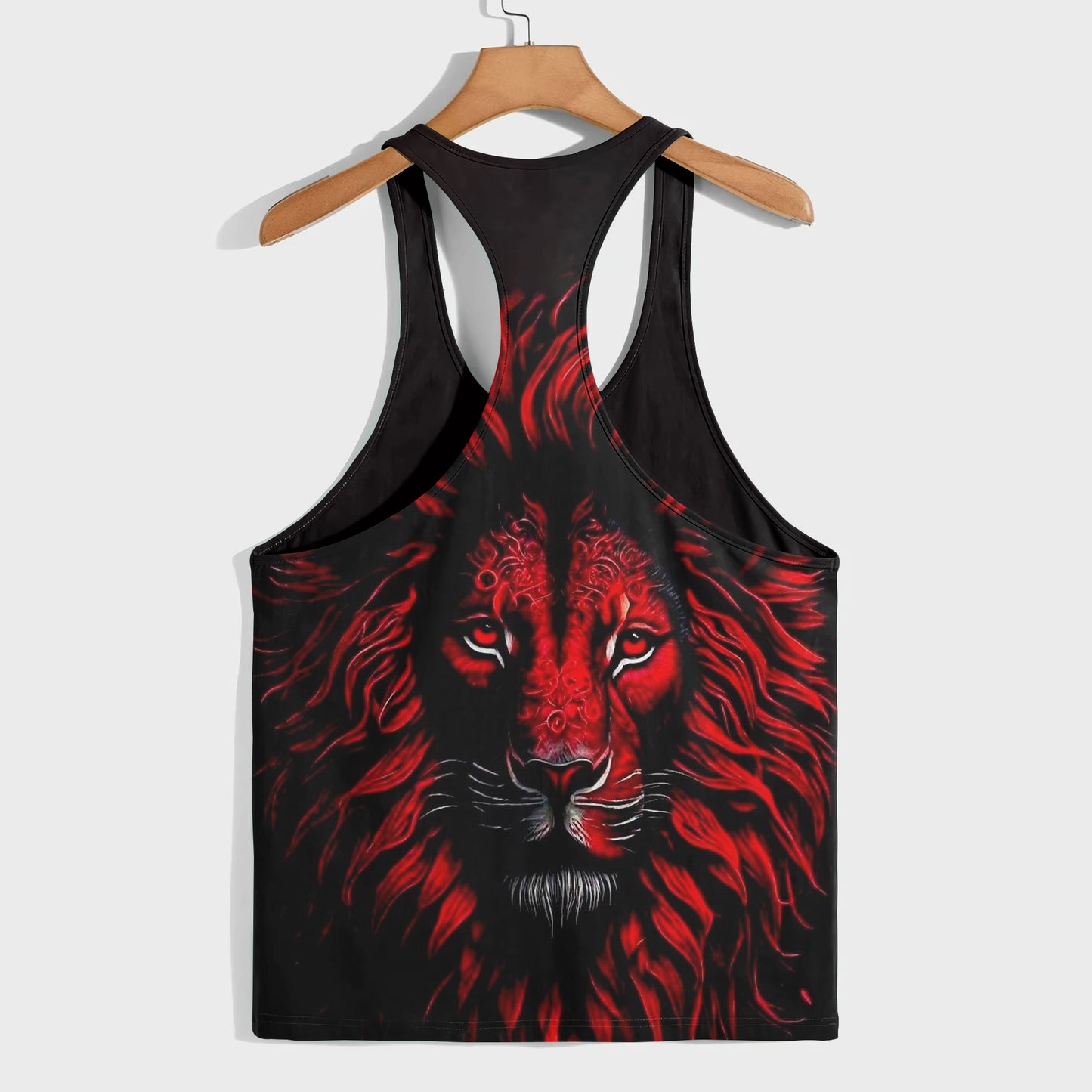 Lion 3D Racerback Tank Top- AA08499