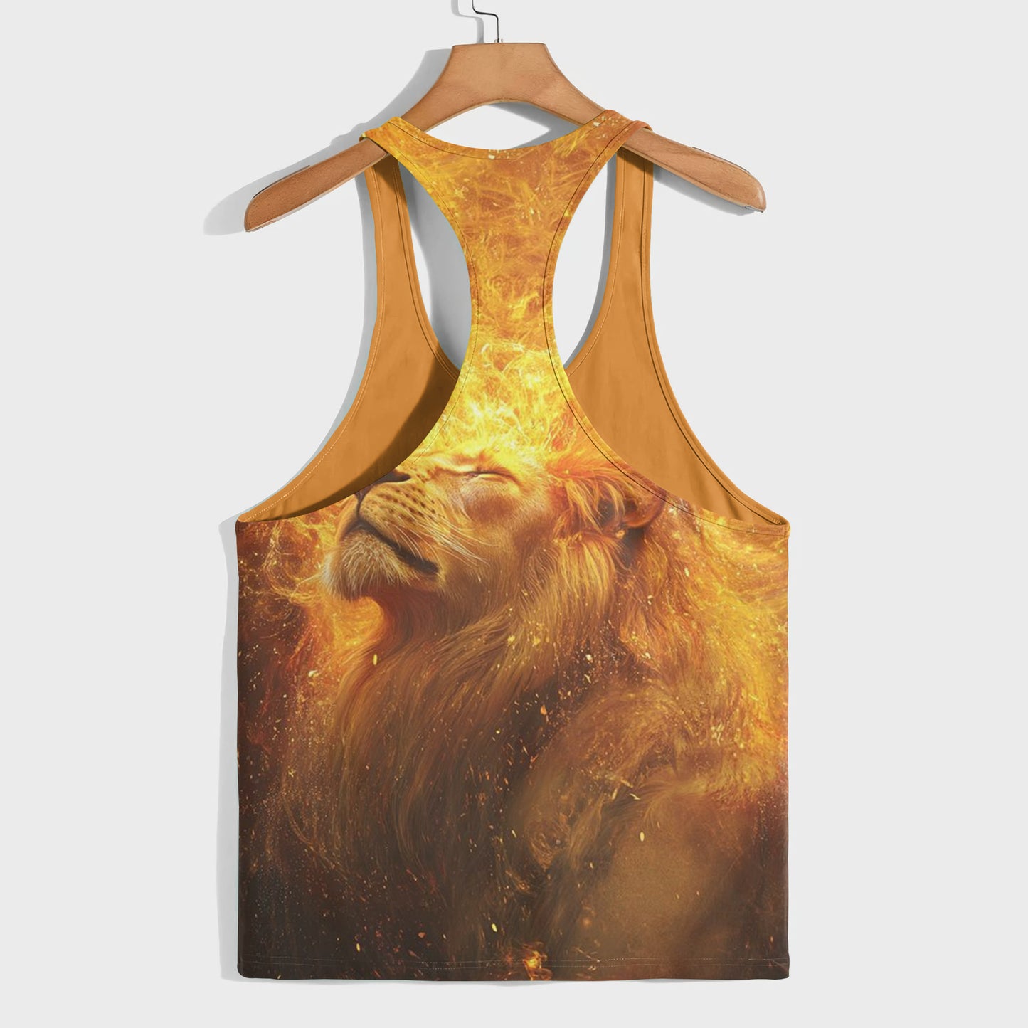 Lion 3D Racerback Tank Top- AA08504
