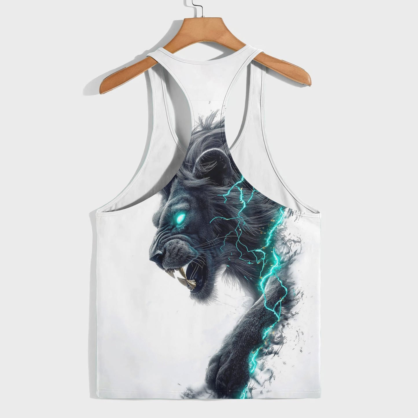 Lion 3D Racerback Tank Top- AA08515