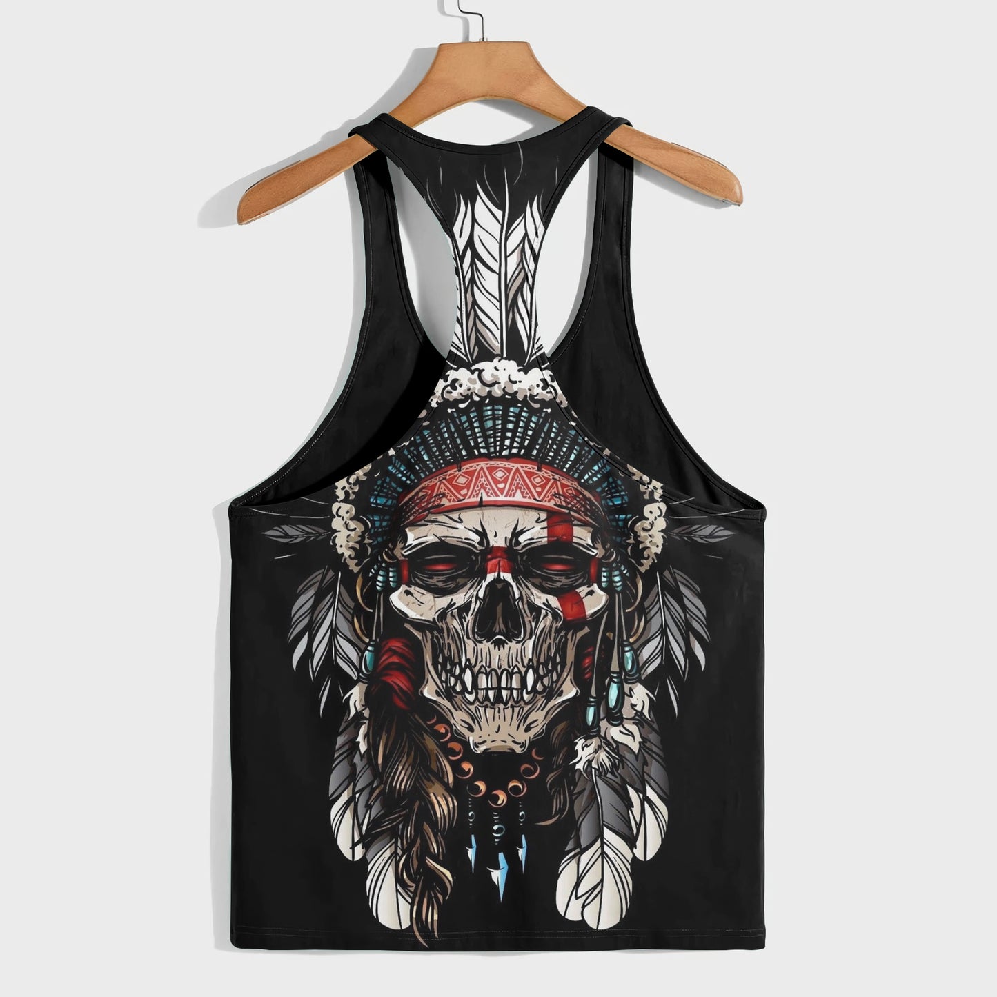 Skull 3D Racerback Tank Top- AA08530
