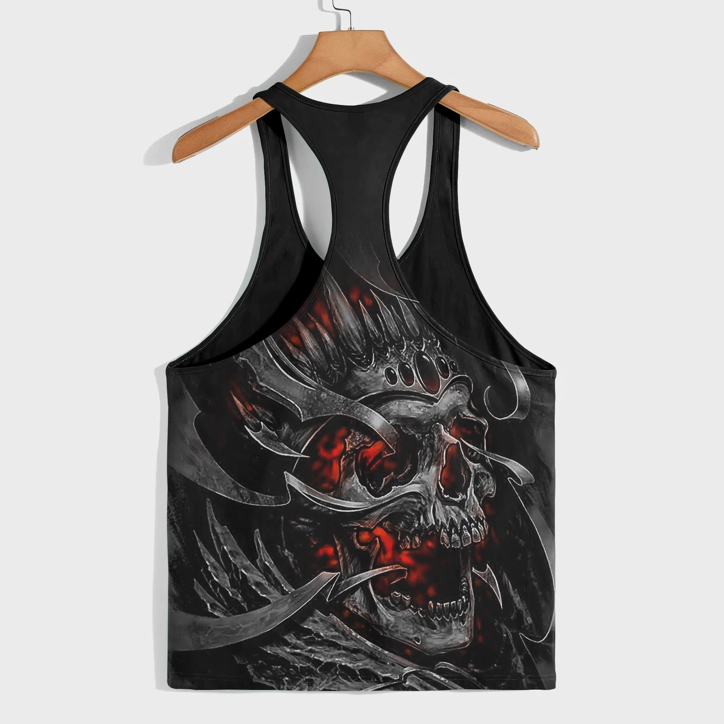 Skull 3D Racerback Tank Top- AA08541