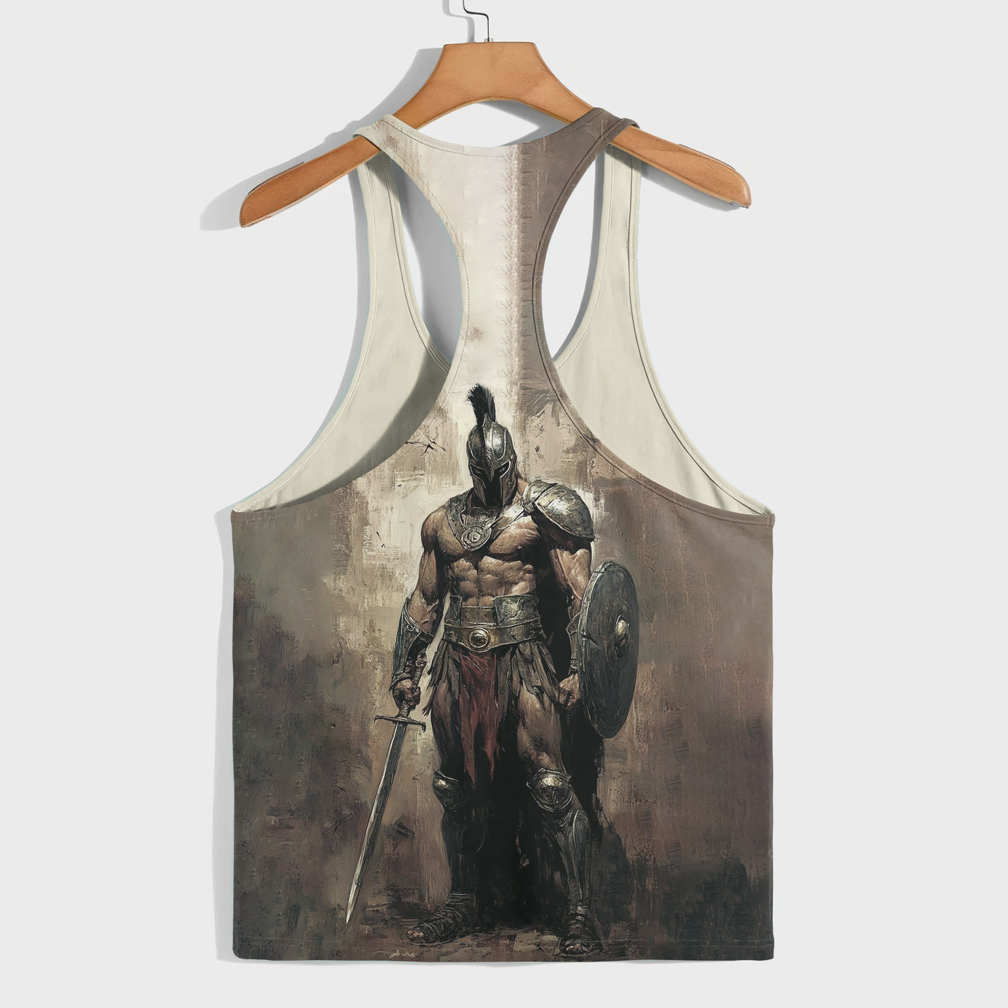 Warrior Spirit 3D Racerback Tank Top- AA08746