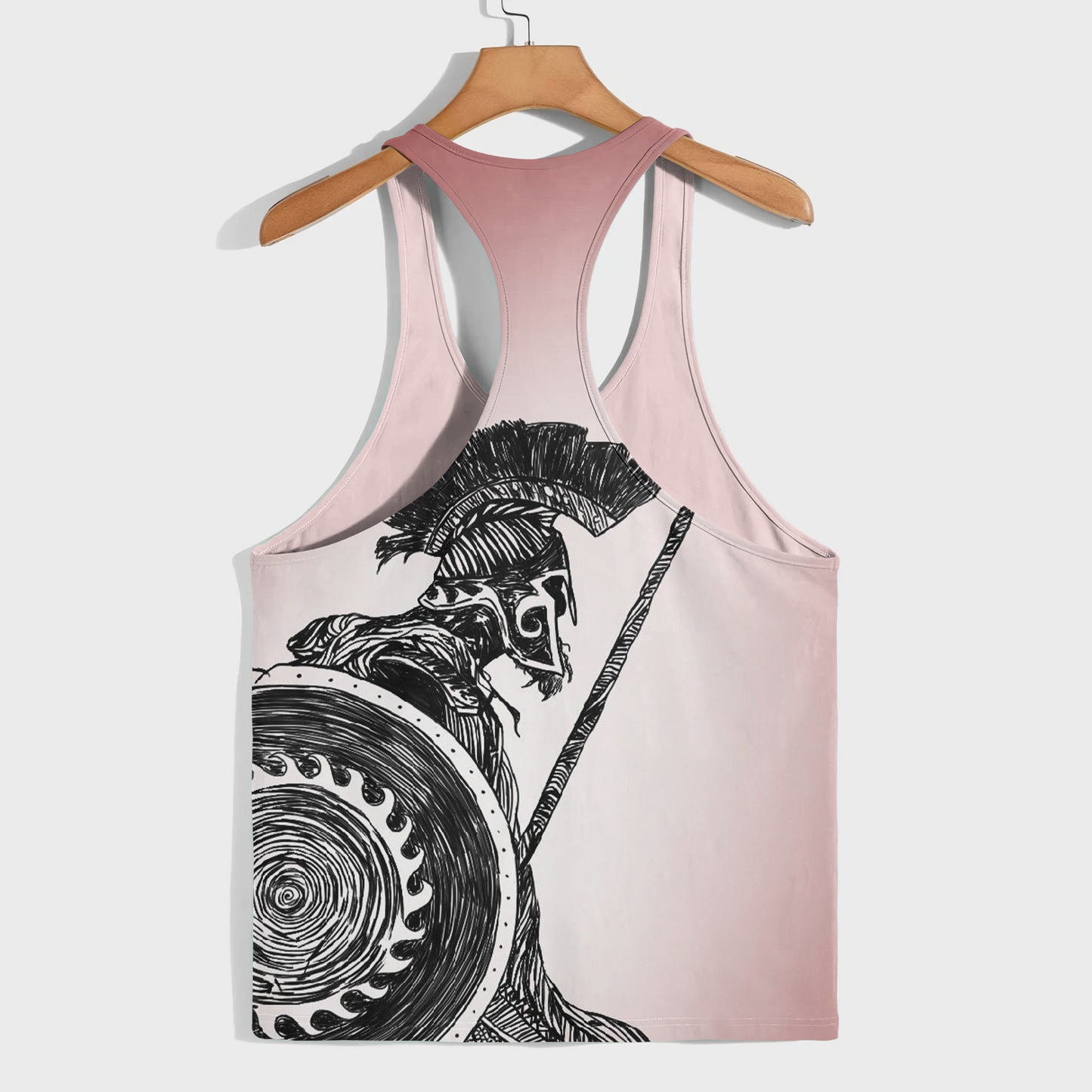 Warrior Spirit 3D Racerback Tank Top- AA08757