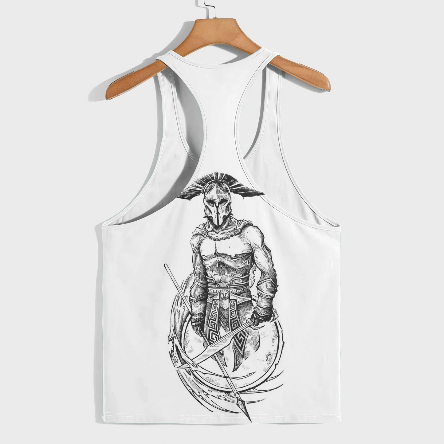 Warrior Spirit 3D Racerback Tank Top- AA08760