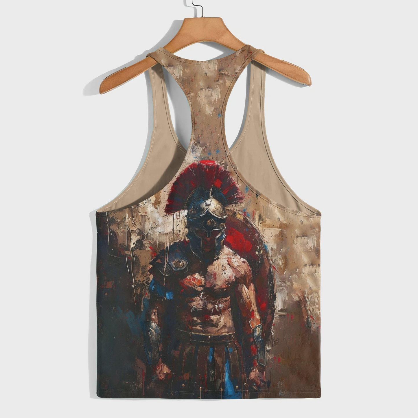 Warrior Spirit 3D Racerback Tank Top- AA08770
