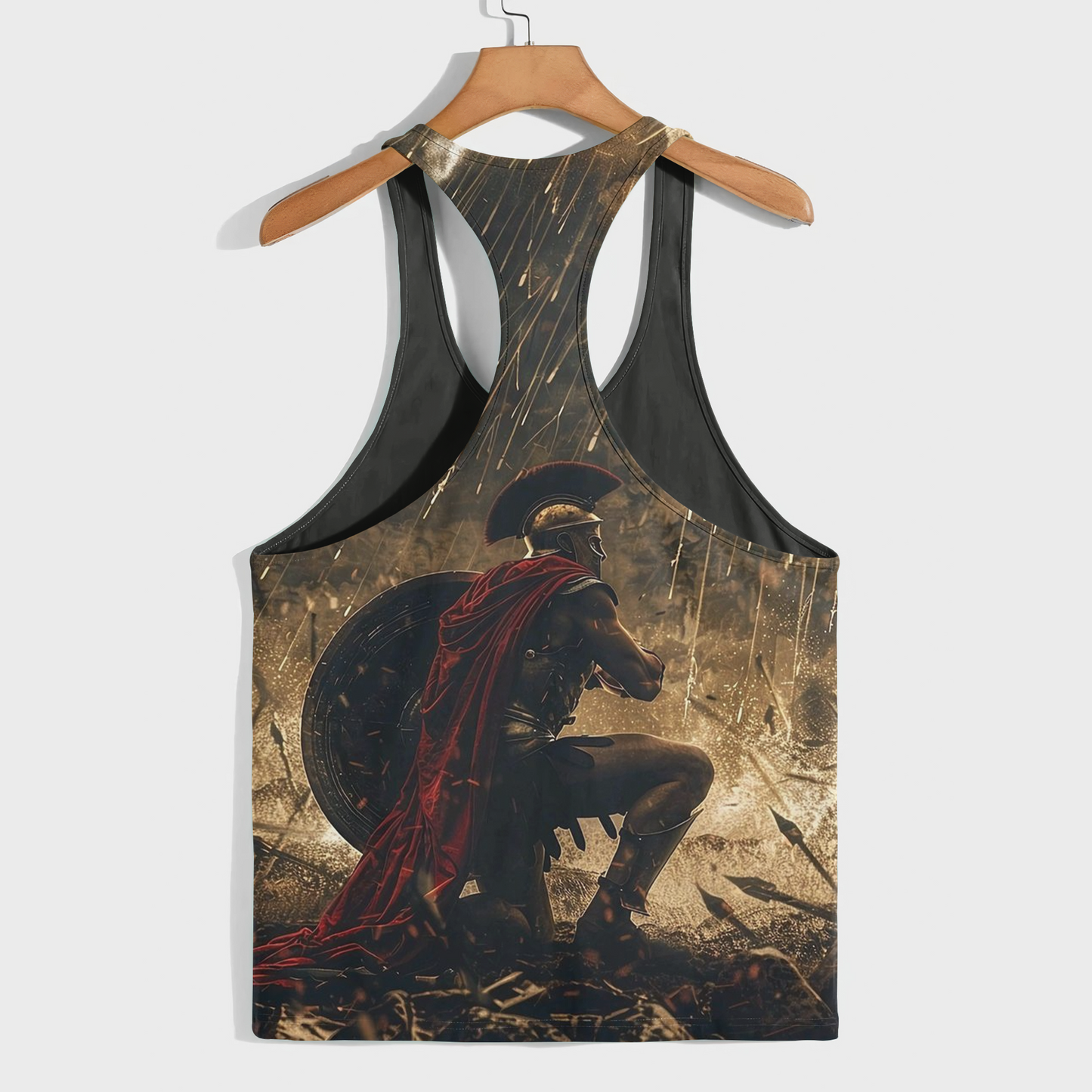 Warrior Spirit 3D Racerback Tank Top- AA08773