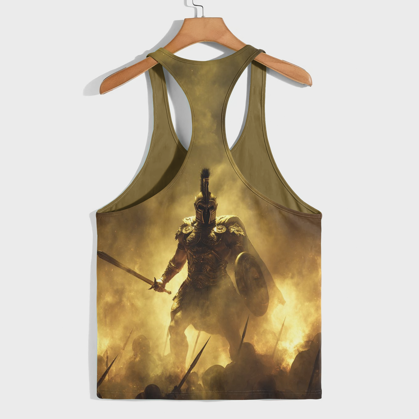 Warrior Spirit 3D Racerback Tank Top- AA08774