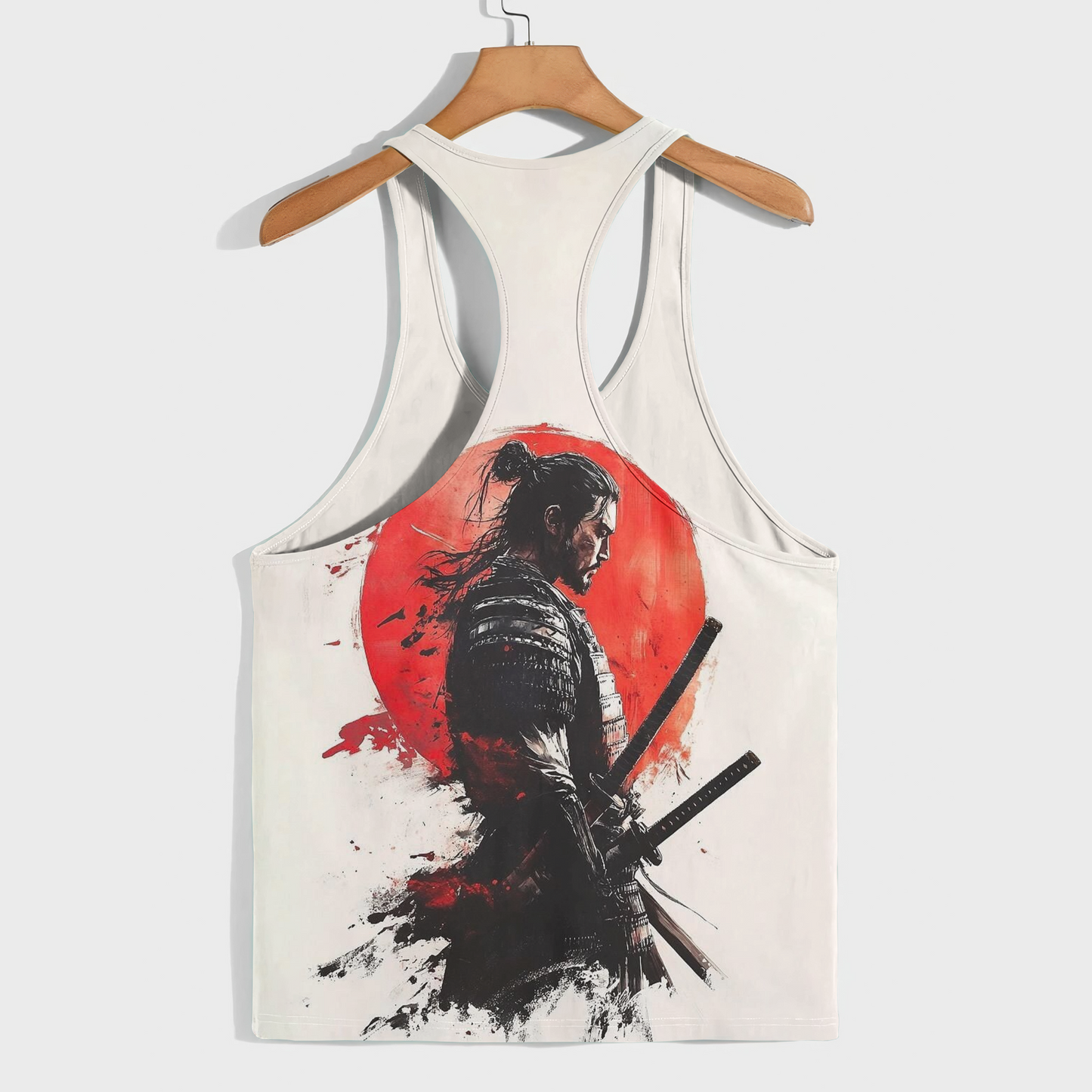 Samurai 3D Racerback Tank Top- AA08949