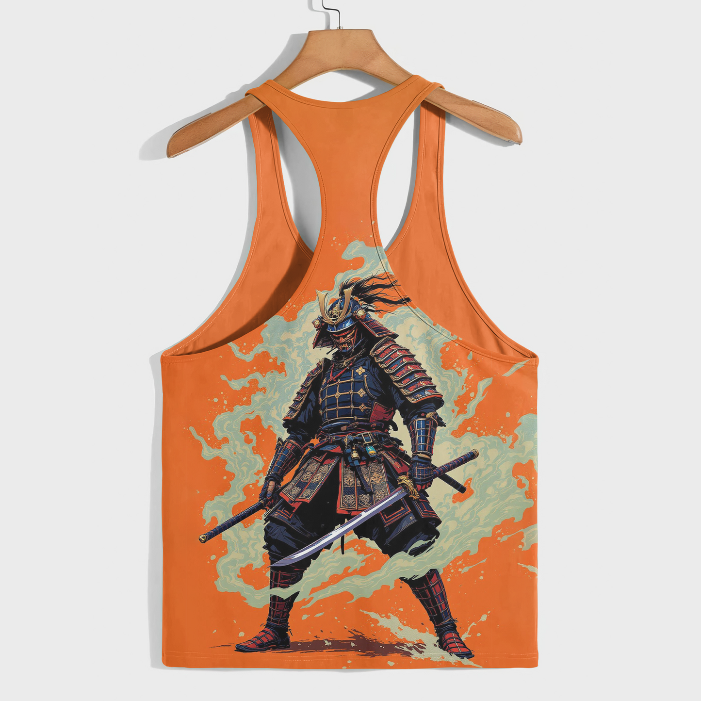 Samurai 3D Racerback Tank Top- AA08965