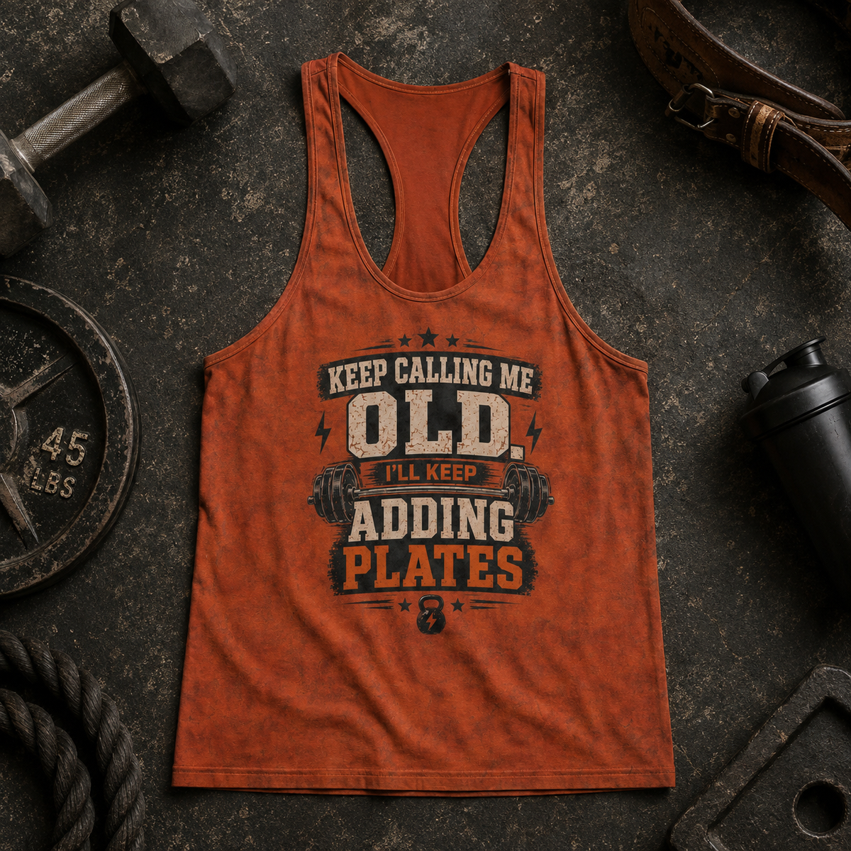 Bodybuilding Racerback Tank Top- TT03270