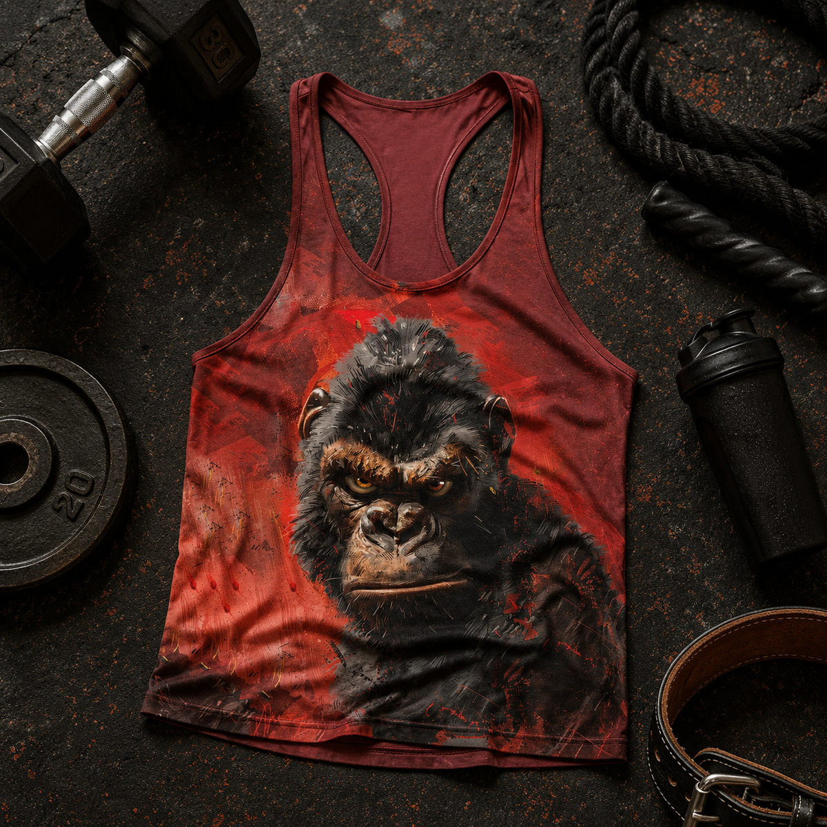 Savage Power Series Racerback Tank Top- TT01834