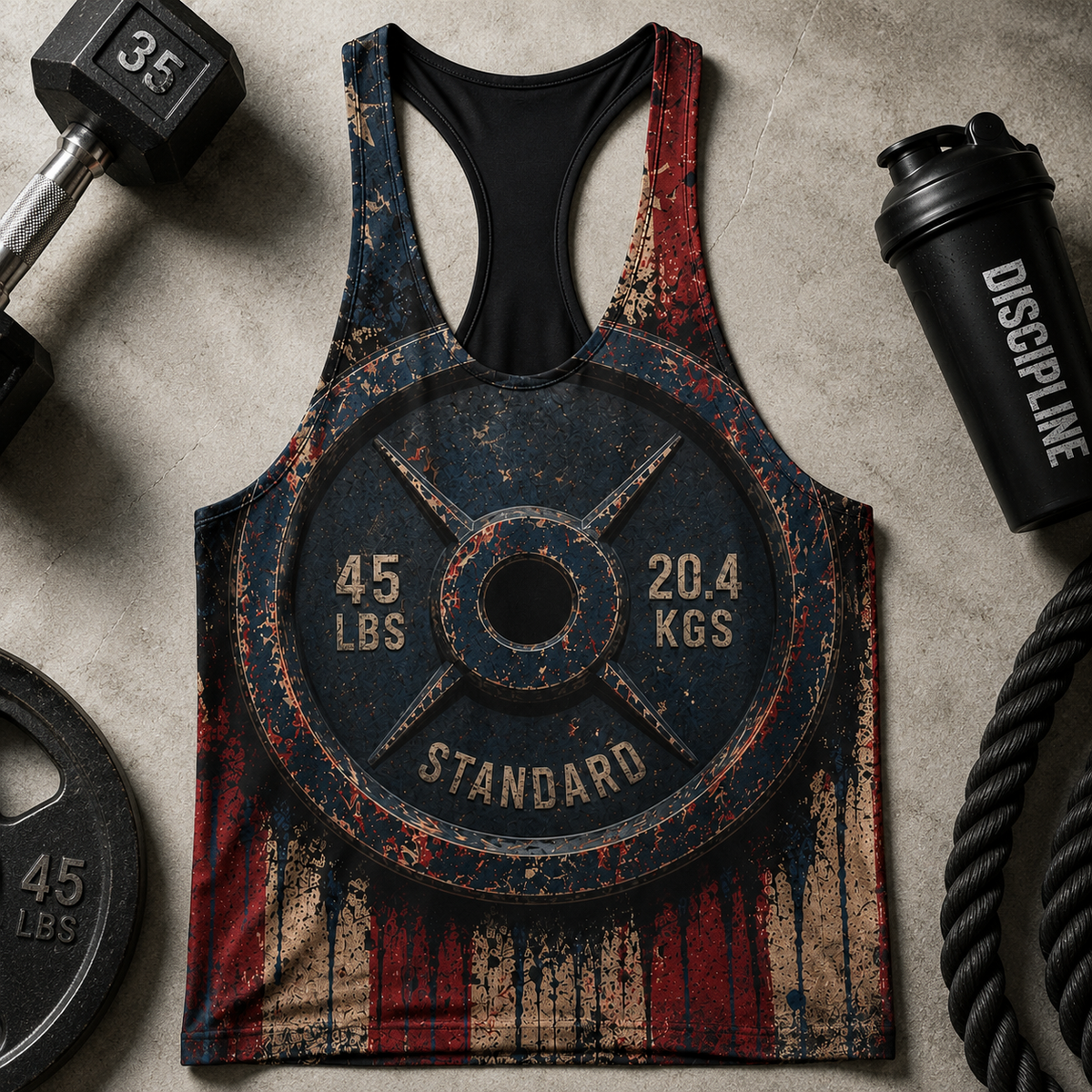 Bodybuilding Racerback Tank Top- TT03215