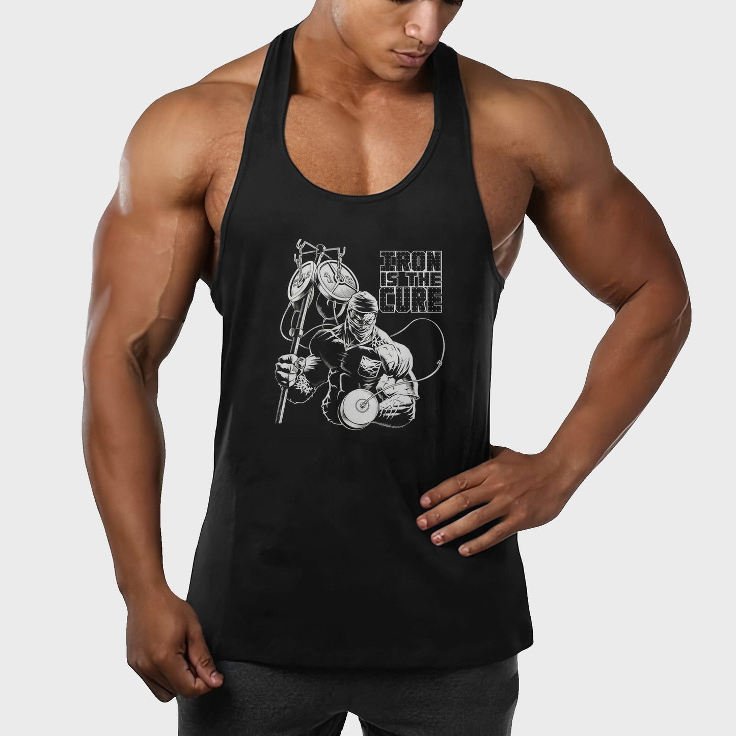 Customizable Bodybuilding Racerback Tank Top- TT01420
