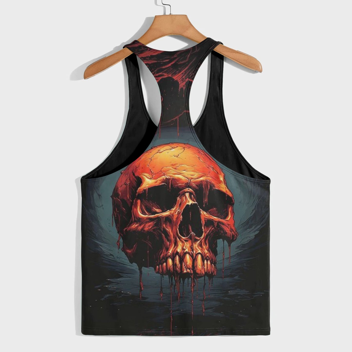Skull 3D Racerback Tank Top- TT01781
