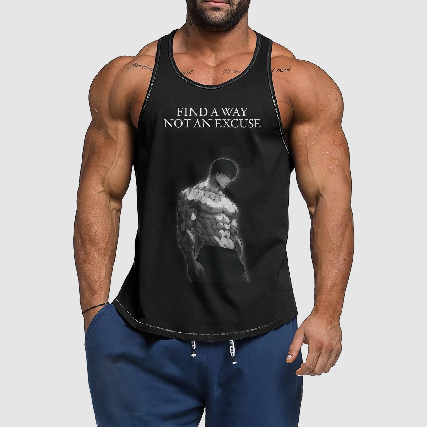 Ultimate Gym Tank Top for Men: Stay Cool and Comfy During Intense Workouts- TT02000
