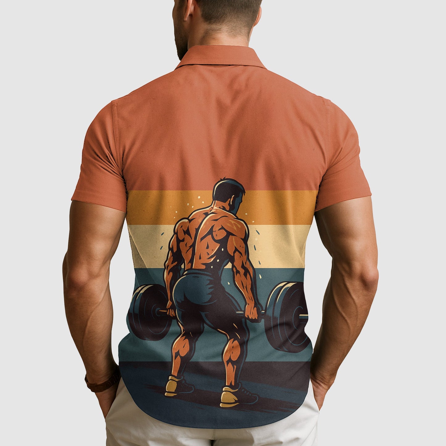 GymPro Short Sleeve Button Shirt- TT02543