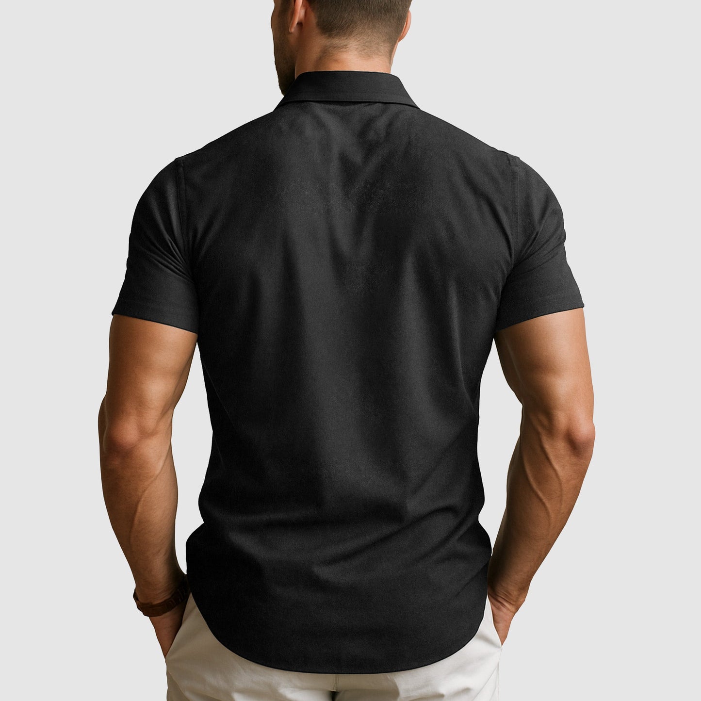 GymPro Short Sleeve Button Shirt- TT02545