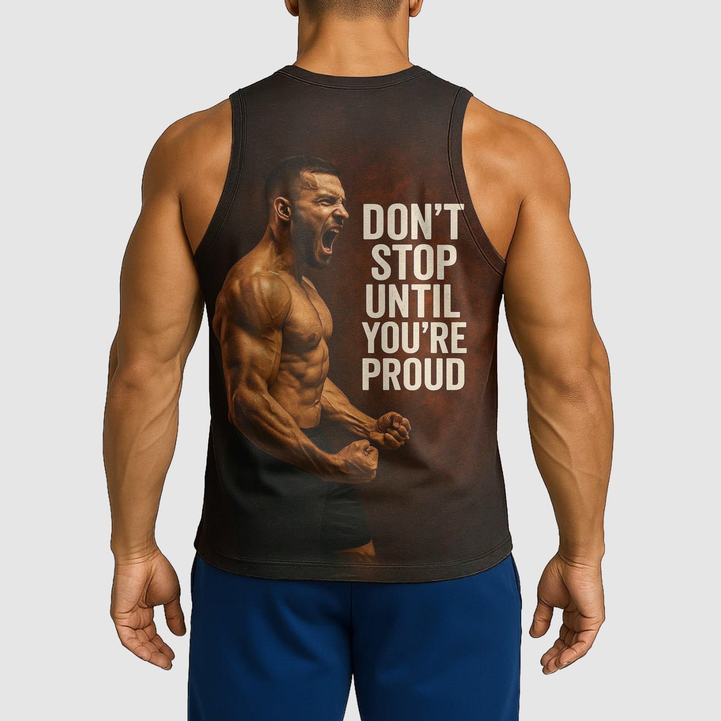 Ultimate Gym Tank Top for Men: Stay Cool and Comfy During Intense Workouts- TT02872