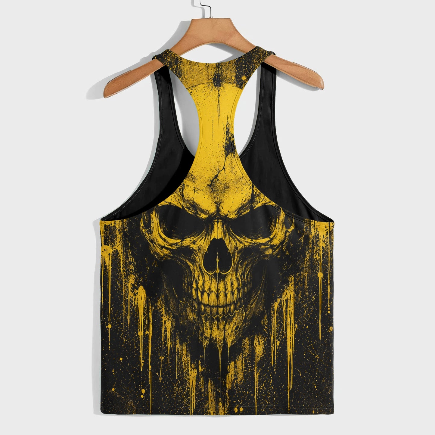 Skull 3D Racerback Tank Top- TT03172