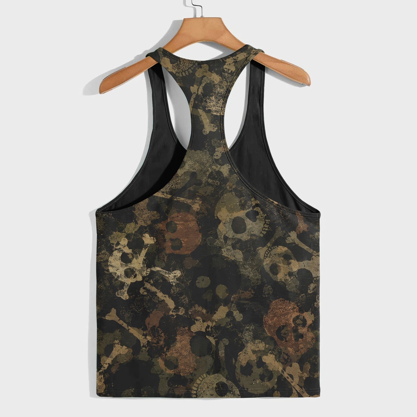 Camo Racerback Tank Top – Tactical Strength for Bodybuilders- TT03202