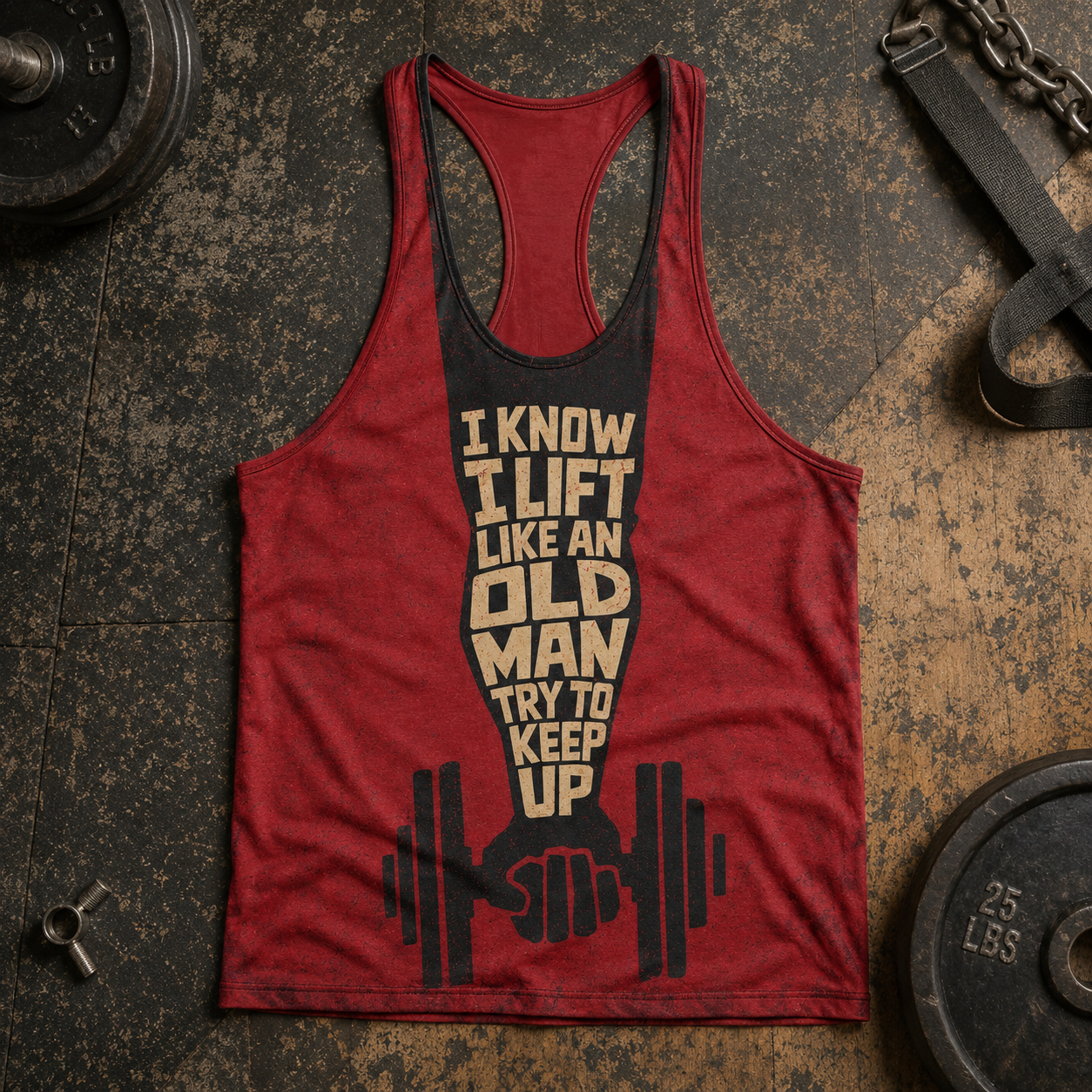 Bodybuilding Racerback Tank Top- TT03281