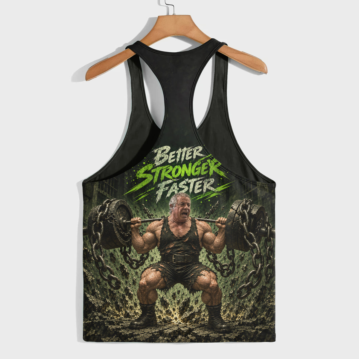Bodybuilding Racerback Tank Top- TT03308