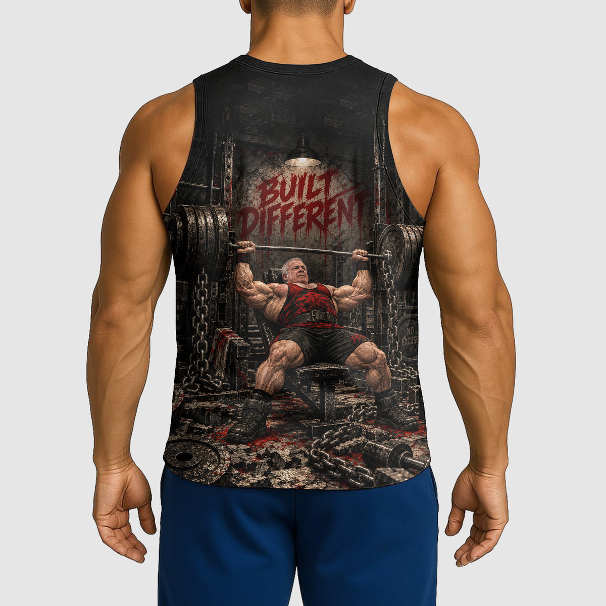 Ultimate Gym Tank Top for Men: Stay Cool and Comfy During Intense Workouts- TT03341