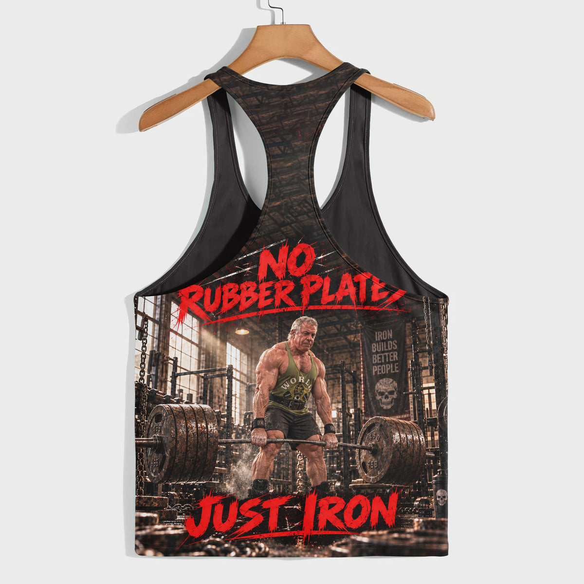 Bodybuilding Racerback Tank Top- TT03350