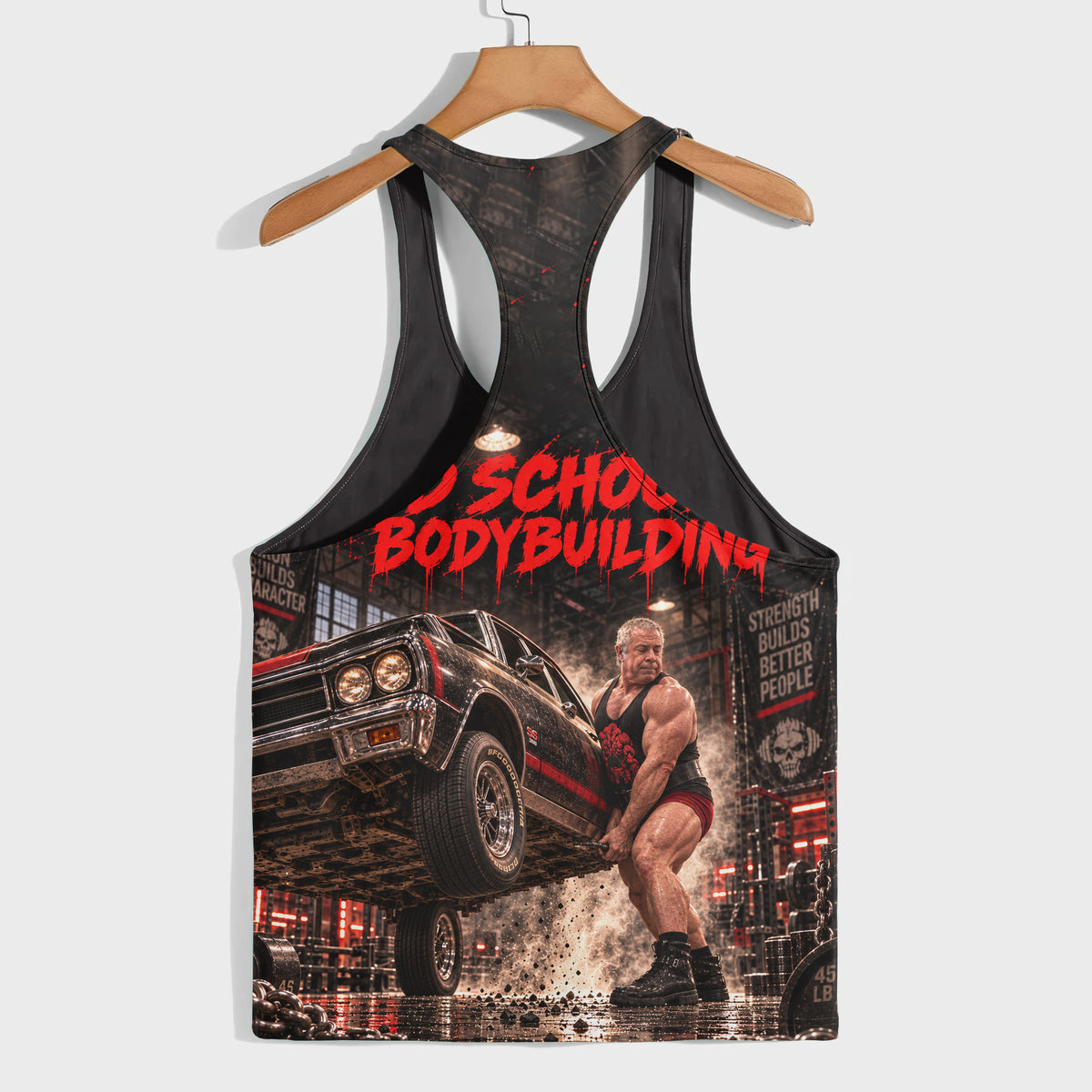 Bodybuilding Racerback Tank Top- TT03353