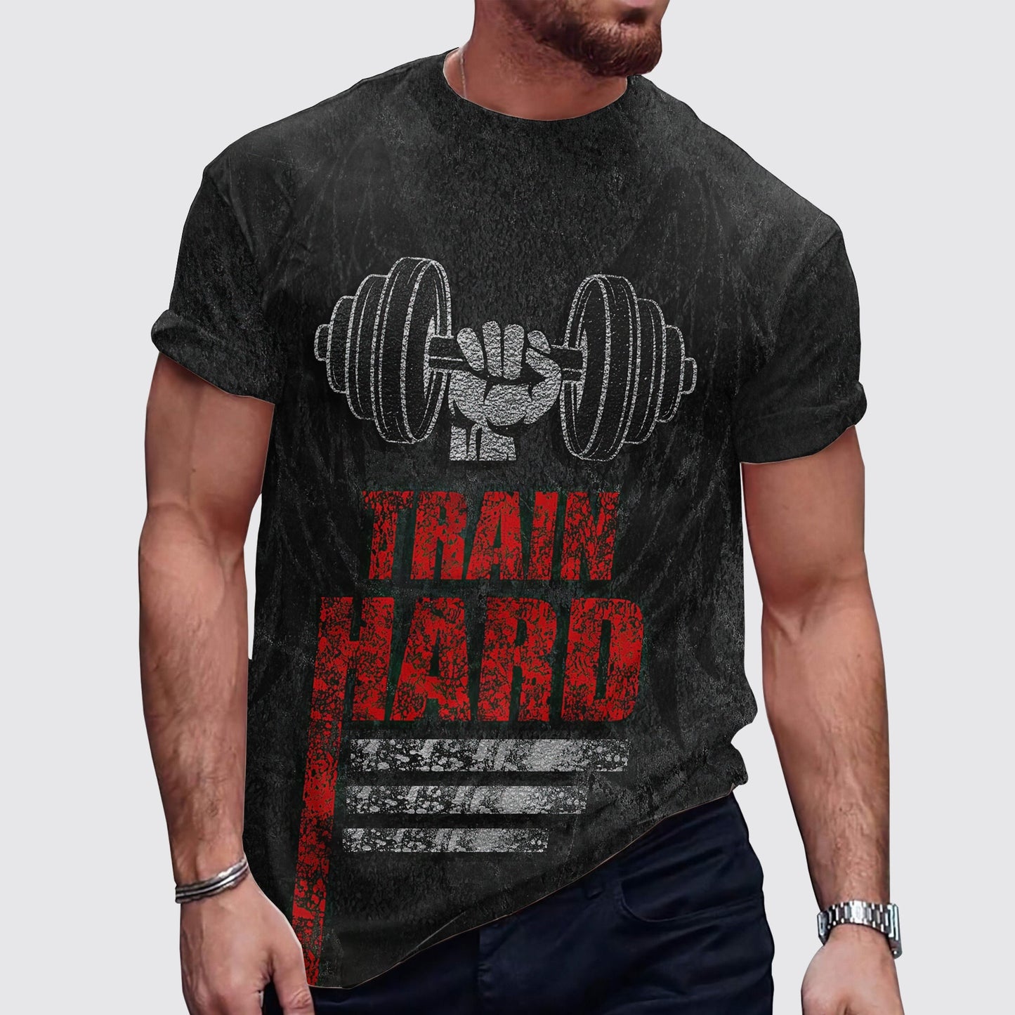 Ultimate Gym T-shirt for Men: Stay Cool and Comfy During Intense Workouts- AA00683