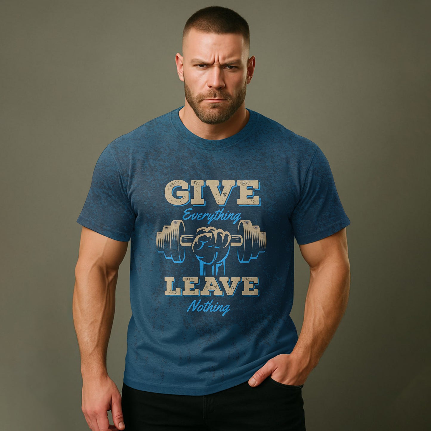 Ultimate Gym T-shirt for Men: Stay Cool and Comfy During Intense Workouts- AA00693