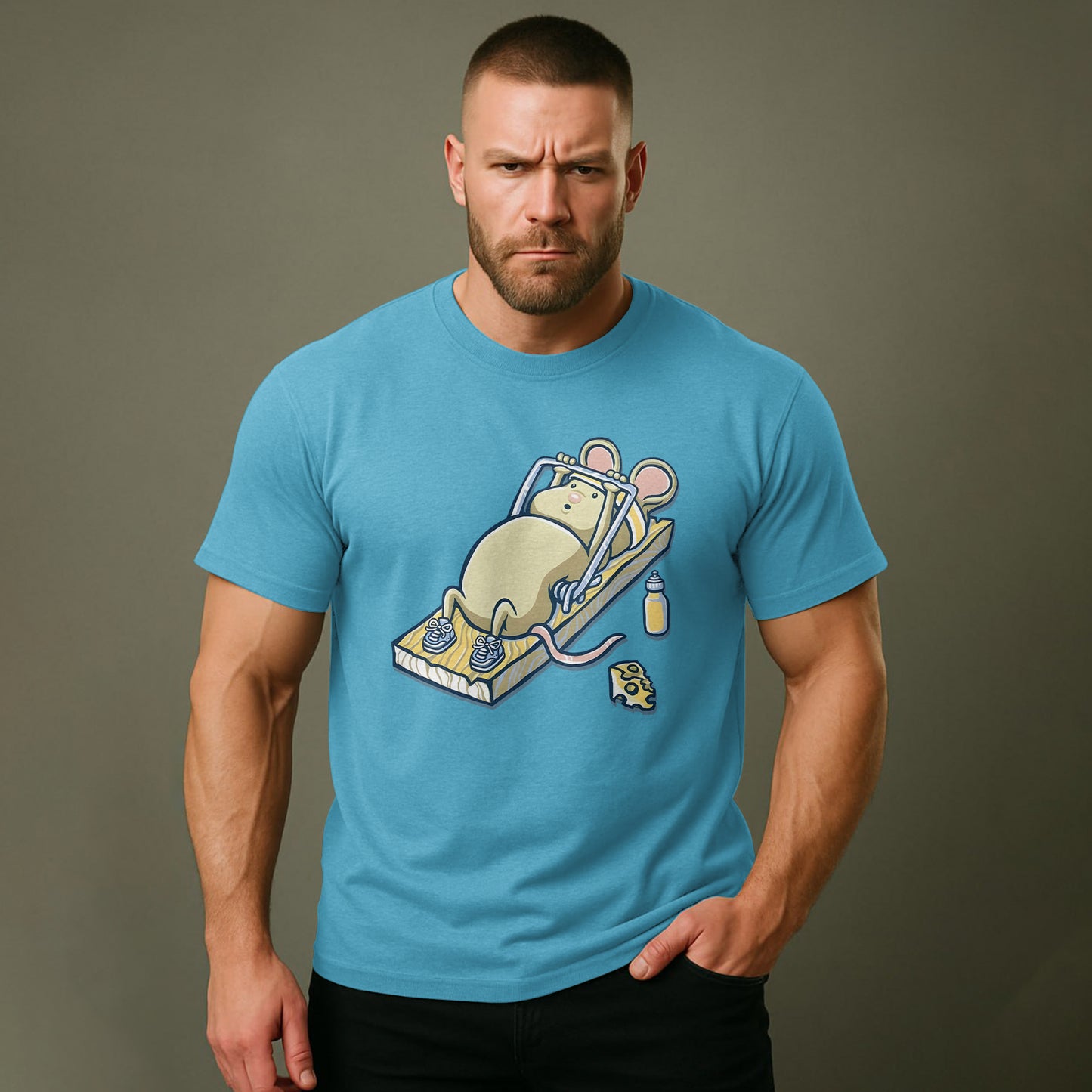 Ultimate Gym T-shirt for Men: Stay Cool and Comfy During Intense Workouts- AA00702