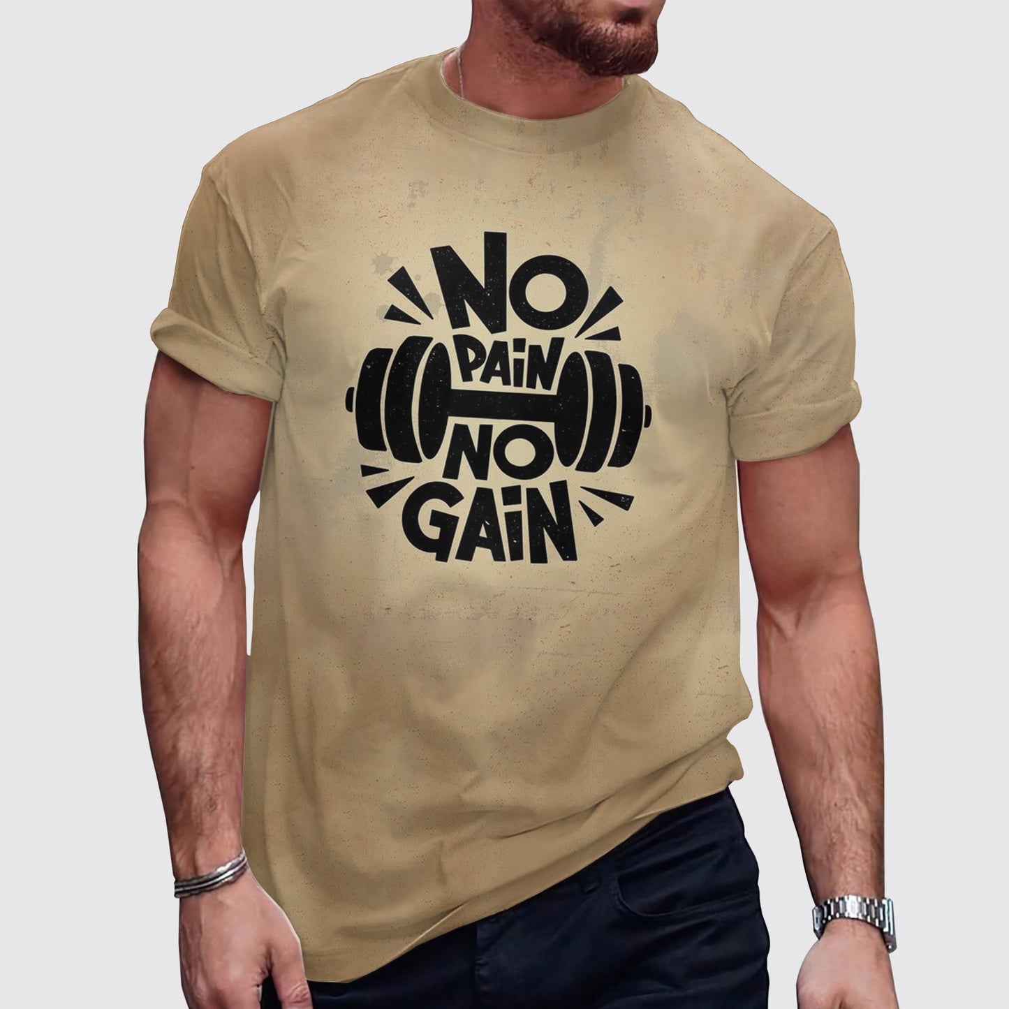 Ultimate Gym T-shirt for Men: Stay Cool and Comfy During Intense Workouts- AA00708