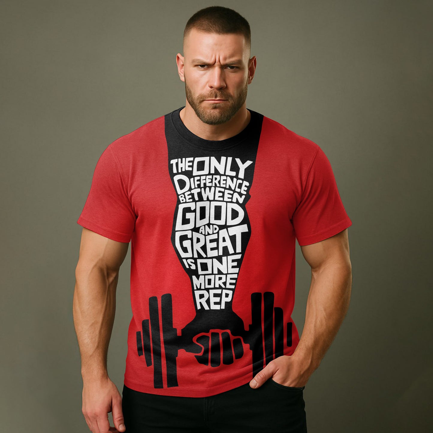Ultimate Gym T-shirt for Men: Stay Cool and Comfy During Intense Workouts- AA00712