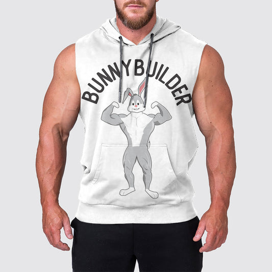 Ultimate Gym Sleeveless Hoodie for Men: Stay Cool and Comfy During Intense Workouts- AA00728