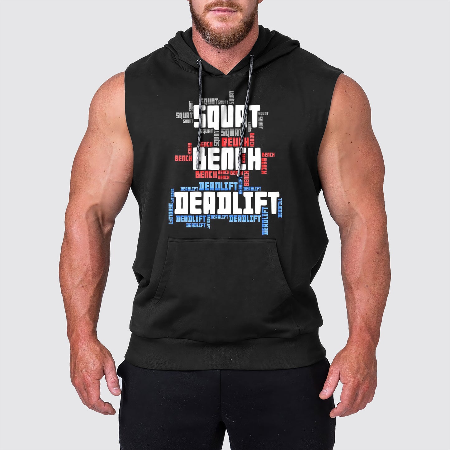 Ultimate Gym Sleeveless Hoodie for Men: Stay Cool and Comfy During Intense Workouts- AA00798