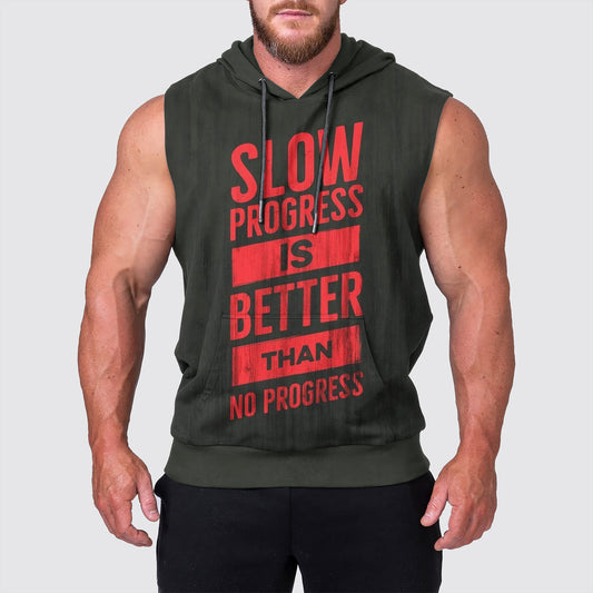 Ultimate Gym Sleeveless Hoodie for Men: Stay Cool and Comfy During Intense Workouts- AA00817