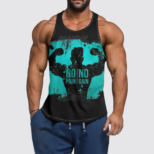 Ultimate Gym Tank Top for Men: Stay Cool and Comfy During Intense Workouts- AA00825