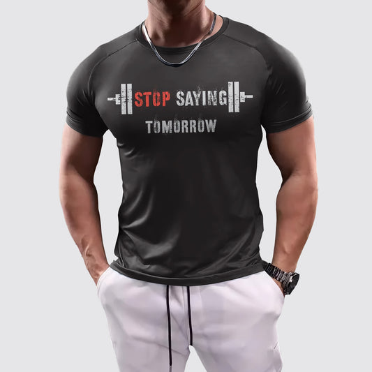 Elevate Your Performance: Tight-Fitting Tee- AA01239