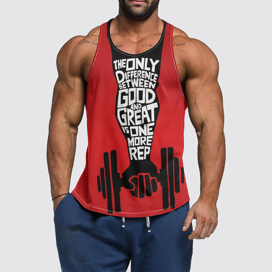 Ultimate Gym Tank Top for Men: Stay Cool and Comfy During Intense Workouts- AA01550