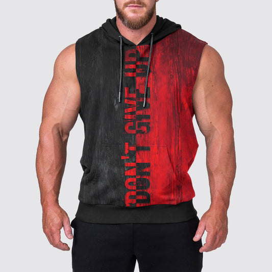 Ultimate Gym Sleeveless Hoodie for Men: Stay Cool and Comfy During Intense Workouts- AA01552