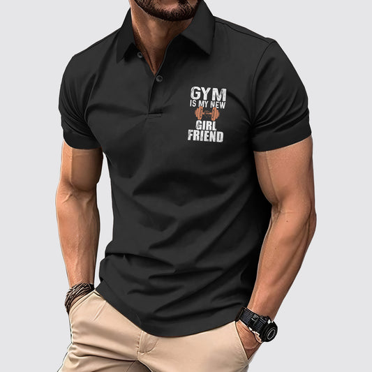 FlexFit Gym Polo Shirt: Performance & Style in Motion- AA01788