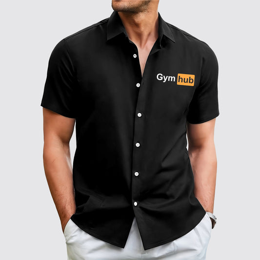 GymPro Short Sleeve Button Shirt- AA01806