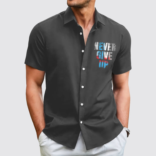 GymPro Short Sleeve Button Shirt- AA01817