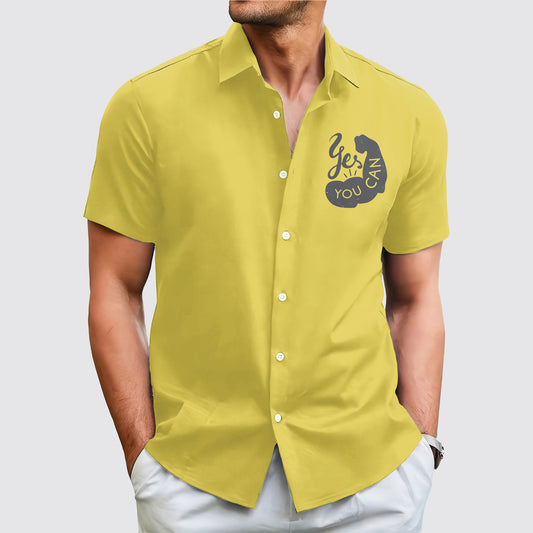 GymPro Short Sleeve Button Shirt- AA01840