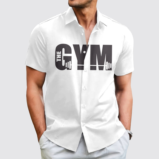 GymPro Short Sleeve Button Shirt- AA01848