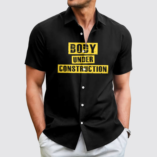 GymPro Short Sleeve Button Shirt- AA01854