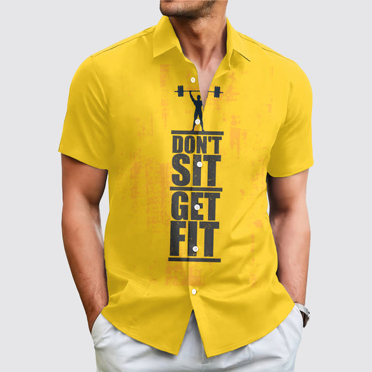 GymPro Short Sleeve Button Shirt- AA01866