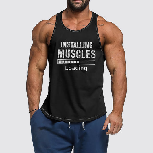 Ultimate Gym Tank Top for Men: Stay Cool and Comfy During Intense Workouts- AA02148