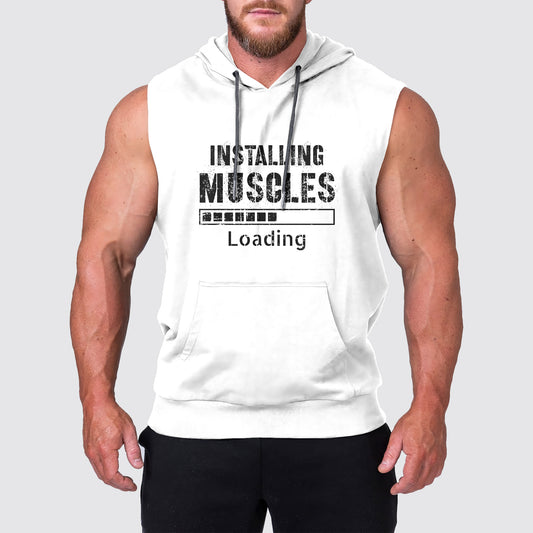 Ultimate Gym Sleeveless Hoodie for Men: Stay Cool and Comfy During Intense Workouts- AA02290